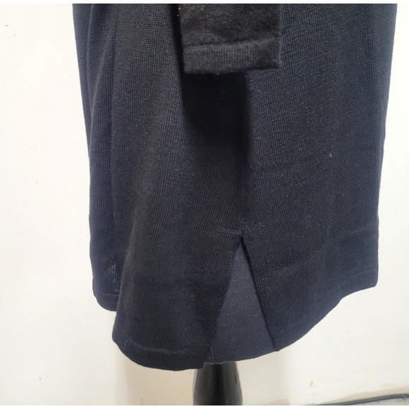 IMAN Jeweled Embellished Touch of Cashmere Sweater Tunic XS Black NWT - Picture 7 of 10